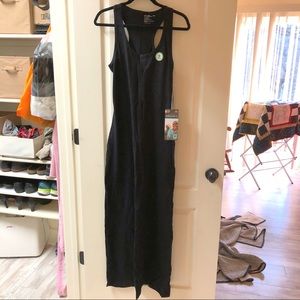 Pact Black Maxi Dress